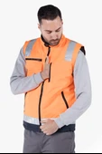 Reflektörlü Anorak Oxford Yelek - 8