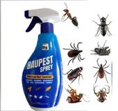 Baupest Sprey 400ML KaraSinek, Sivrisinek, Hamam Böceği, Pire, Kene, Tahtakurusu İçin Haşere İlacı - 1