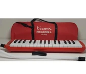 32 K Melodika Yumuşak Çantalı Kırmızı - 2