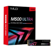 MLD M500 ULTRA 500GB NVME 2280 Gen4x4 SSD R:7000/ W: 4700 MB - 2