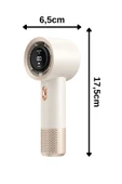Taşınabililir Mini Usb Şarjlı Turbo Dijital Ekranlı El Vantilatör Fan Soğutucu T13 - 2