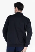 İki İplik Polo Yaka Cepli Sweatshirt thumbnail 9