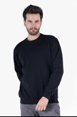 2 İplik Bisiklet Yaka Sweatshirt - 9