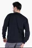 2 İplik Bisiklet Yaka Sweatshirt - 10