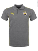 Fenerbahçe Lisanslı 24/25 A Takım Gri Polo T-shirt thumbnail 1