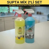 Supta Mix 2'li Set Çok Amaçlı ve Mutfak Banyo Temizlik Bir Arada - 1