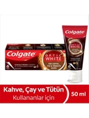 Colgate Optic White Kahve Çay ve Tütün Kullanıcıları Için Diş Macunu 50 ml x 12 Adet - 4