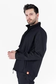 Dik Yaka Cepli Softshell Mont - 5