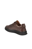 Ayakmod Kahve Hakiki Deri Büyük Numara Erkek Casual Ayakkabı 2516 M thumbnail 4