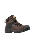 Toworkfor Hıker Brown S3 SRC WR Nubuk Kompozit Burun İş Botu - 1