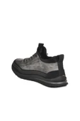 Guja Gri Lastik Bağcıklı Erkek Sneaker 25K582 M - 4