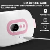 Regl Dönemi Karın Bel Sıcak Isıtma Titreşim Masaj Yastığı Cihazı Kramp 3 Kademeli thumbnail 4