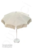 Plaj Şemsiyesi, 10 Telli, 200 CM Çap, Krem Renkli ve Japon Kiraz Çiçeği Losyon Hediye thumbnail 4