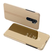 Oppo A5 2020 / A9 2020 Uyumlu Aynalı Kapaklı Lüx Kılıf thumbnail 3