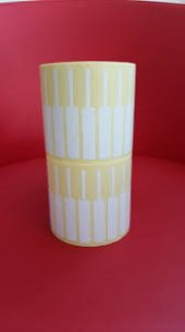 KUYUMCU ETİKETİ PP OPAK 12*72 1250 SARIM - 3