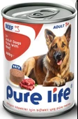 Pure Life Biftekli Pate Köpek Maması 400gr - 1