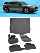 Sahler Mini Counrtyman Elektrikli 2024 ve Sonrası 4.5D Paspas 3D Rizline Bagaj Havuzu thumbnail 1