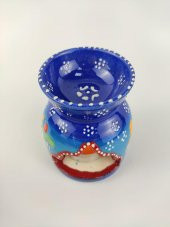 El yapımı seramik buhurdanlık - 2