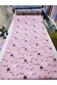 Gasel Home 1 Top ( 30 Metre ) Nevresimlik Çarşaflık Metrelik Kumaş Yıldız Desen thumbnail 2