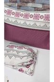 Gasel Home Tek Kişilik Kanaviçe Desen Pamuklu Lastikli Çarşaf Takımı thumbnail 1
