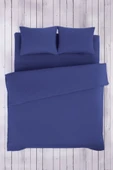 Gasel Home Çift Kişilik Ranforce Sık Dokuma Kumaş Nevresim Takımı(lastikli Çarşaf) - 1