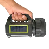 Şarjlı LED El Feneri 10W Taşınabilir Acil Durum Lambası USB Şarjlı & Yan COB Işıklı thumbnail 2