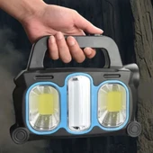 Hurry Bolt Güneş Enerjili Taşınabilir Çalışma Lambası – Powerbank Özellikli thumbnail 3