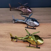 Dekoratif Metal Helikopter thumbnail 1