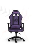 XMAX / Rio Balerion Terletmez Kadife Kumaş Mor Gaming Oyuncu Koltuğu / 120 Kg Taşır thumbnail 4