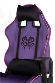 XMAX / Rio Balerion Terletmez Kadife Kumaş Mor Gaming Oyuncu Koltuğu / 120 Kg Taşır thumbnail 1