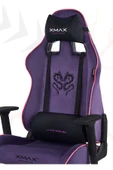 XMAX / Rio Plus Balerion Terletmez Kadife Kumaş Mor Gaming Oyuncu Koltuğu / 120 Kg Taşır thumbnail 1