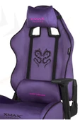 XMAX / Rio Balerion Terletmez Kadife Kumaş Mor Gaming Oyuncu Koltuğu / 120 Kg Taşır thumbnail 1