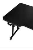 XMAX JetKur Siyah Bilgisayar Oyuncu Masası 140x70cm Sallanmaz Metal Ayaklı - Pratik Kurulum thumbnail 7