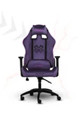 XMAX / Rio Balerion Terletmez Kadife Kumaş Mor Gaming Oyuncu Koltuğu / 120 Kg Taşır thumbnail 2