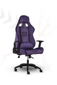 XMAX / Rio Plus Balerion Terletmez Kadife Kumaş Mor Gaming Oyuncu Koltuğu / 120 Kg Taşır thumbnail 4