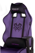 XMAX / Rio Balerion Terletmez Kadife Kumaş Mor Gaming Oyuncu Koltuğu / 120 Kg Taşır thumbnail 1