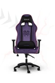 XMAX / Rio Plus Balerion Terletmez Kadife Kumaş Mor Gaming Oyuncu Koltuğu / 120 Kg Taşır thumbnail 2