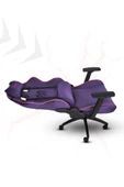 XMAX / Rio Balerion Terletmez Kadife Kumaş Mor Gaming Oyuncu Koltuğu / 120 Kg Taşır thumbnail 4