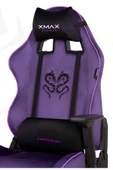 XMAX / Rio Balerion Terletmez Kadife Kumaş Mor Gaming Oyuncu Koltuğu / 120 Kg Taşır thumbnail 1