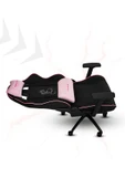 XMAX / Rio Balerion Terletmez Kadife Kumaş Siyah Gaming Oyuncu Koltuğu / 120 Kg Taşır thumbnail 3