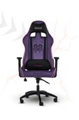 XMAX / Rio Plus Balerion Terletmez Kadife Kumaş Mor Gaming Oyuncu Koltuğu / 120 Kg Taşır thumbnail 3