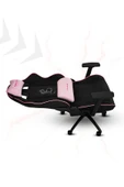 XMAX / Rio Balerion Terletmez Kadife Kumaş Siyah Gaming Oyuncu Koltuğu / 120 Kg Taşır thumbnail 2