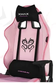 XMAX / Rio Balerion Terletmez Kadife Kumaş Pembe Gaming Oyuncu Koltuğu / 120 Kg Taşır thumbnail 1