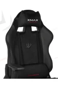 XMAX Rio Baby Face Ultra Hissiyat Terletmez Profesyonel Oyuncu Ve Yayıncı Koltuğu Black thumbnail 1