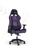 XMAX / Rio Plus Balerion Terletmez Kadife Kumaş Mor Gaming Oyuncu Koltuğu / 120 Kg Taşır thumbnail 6
