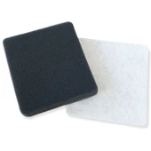 Arnica Uyumlu Pika ET14410 Elektrikli Süpürge Hazne Motor Koruma Sünger Filtresi thumbnail 1