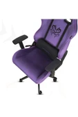 XMAX / Rio Balerion Terletmez Kadife Kumaş Mor Gaming Oyuncu Koltuğu / 120 Kg Taşır thumbnail 4