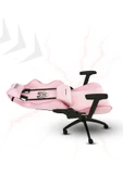 XMAX / Rio Balerion Terletmez Kadife Kumaş Pembe Gaming Oyuncu Koltuğu / 120 Kg Taşır thumbnail 2