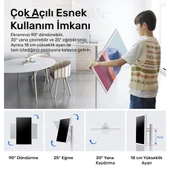 NPO SW2495T 24'' Full HD 8/128GB Android Dokunmatik Şarjlı Taşınabilir Smart Led Ekran - 3