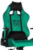 XMAX / Rio Balerion Terletmez Kadife Kumaş Yeşil Gaming Oyuncu Koltuğu / 120 Kg Taşır thumbnail 1